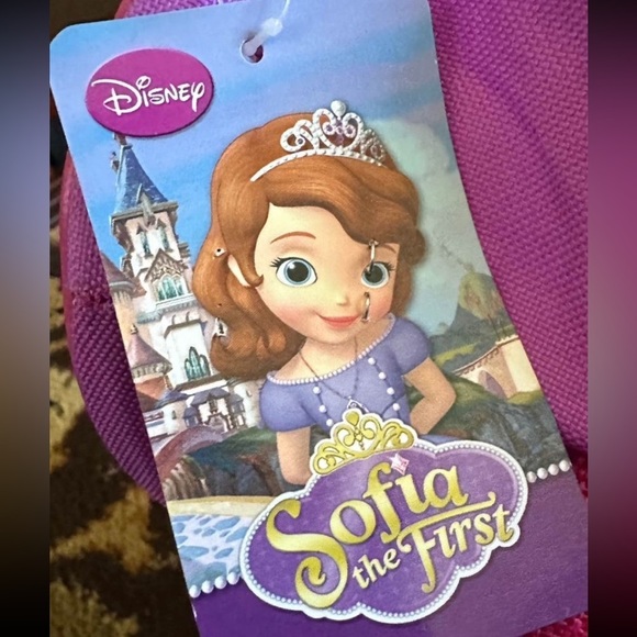 Sofia the first bag. 15” wide. 12” height. Brand new. - Picture 4 of 4